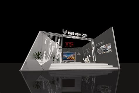 上海168㎡它博会展位设计搭建案例_展台搭建方案-泽迪展台搭建