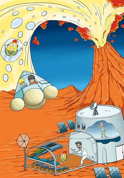 火星探险记|插画|儿童插画|lzj336 - 原创作品 - 站酷 (ZCOOL)