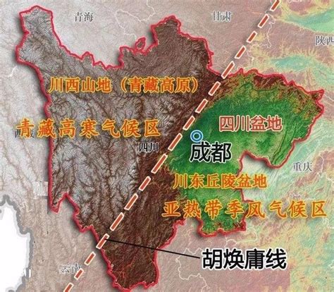 四川地图简图 - 四川省地图 - 地理教师网