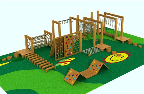 妈妈们极力推荐的创意儿童游乐场 原木拓展设备-阿里巴巴
