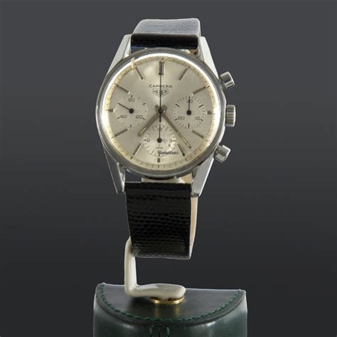 Heuer Carrera valjoux 72 ref 2447-1965 for ฿281,446 for sale from a ...
