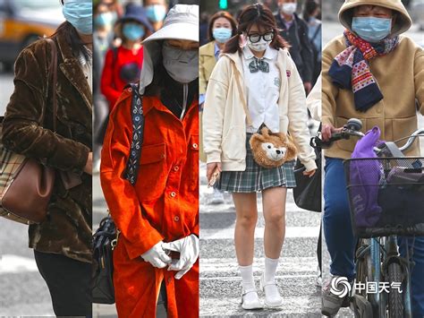 春分节气寒潮袭北京 街头行人开启乱穿衣模式-图片频道