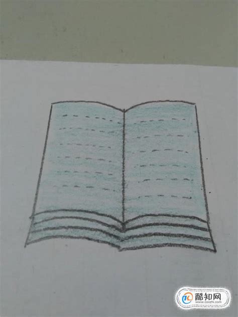 一本打开的书怎么画简笔画(怎样画一本打开的书简笔画) - 抖兔教育