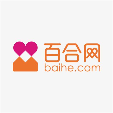 百合网logo-快图网-免费PNG图片免抠PNG高清背景素材库kuaipng.com