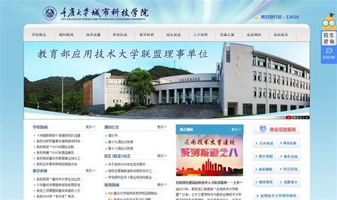 欢迎访问重庆大学城市科技学院