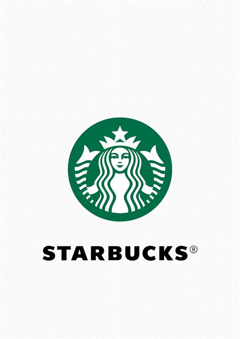 Starbucks星巴克LOGO壁纸 高清桌面壁纸下载 -找素材网