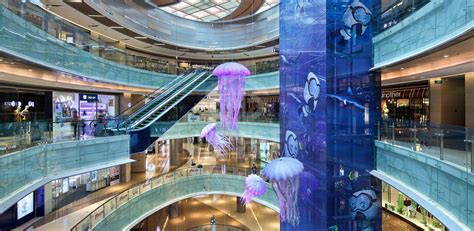 大型商场装修设计效果图：深圳宝港中心项目作品-天霸设计