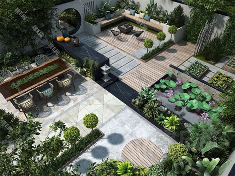 新中式庭院_庭院设计_园林设计_别墅庭院园林设计-北京景泰怡和园林绿化设计公司