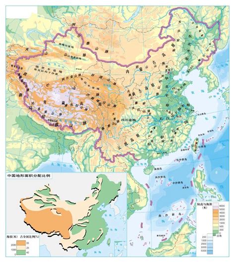 中国主要地形区－南岭_中国地理地图_初高中地理网