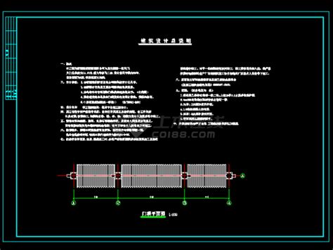 某生态园南天门建筑cad施工详图_室内节点图块_土木在线