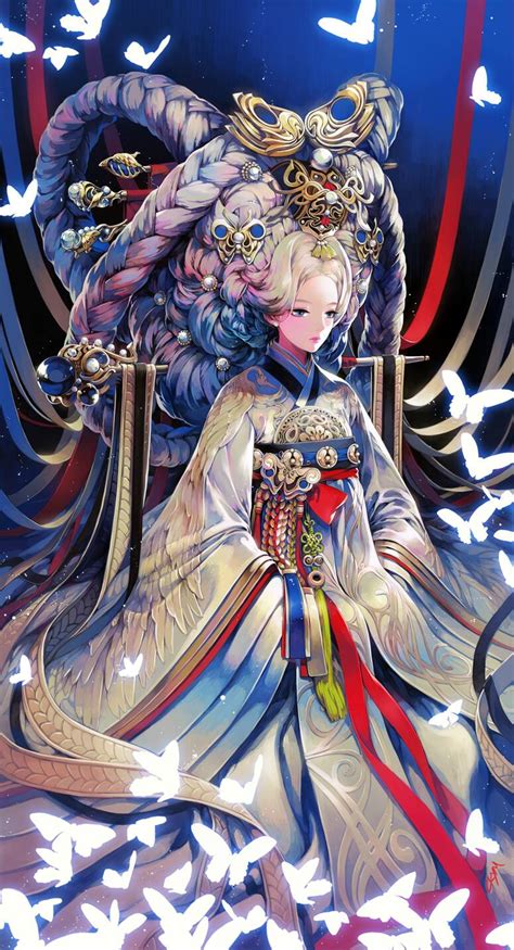 动漫女王头图片
