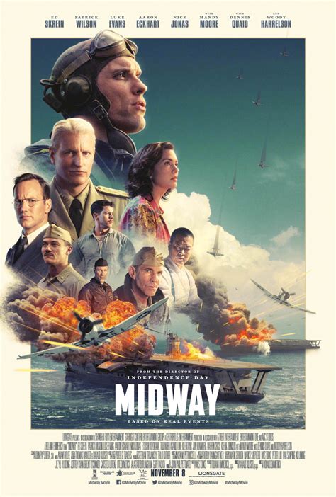 《决战中途岛》电影正式海报曝光 太平洋战役转折点_3DM单机
