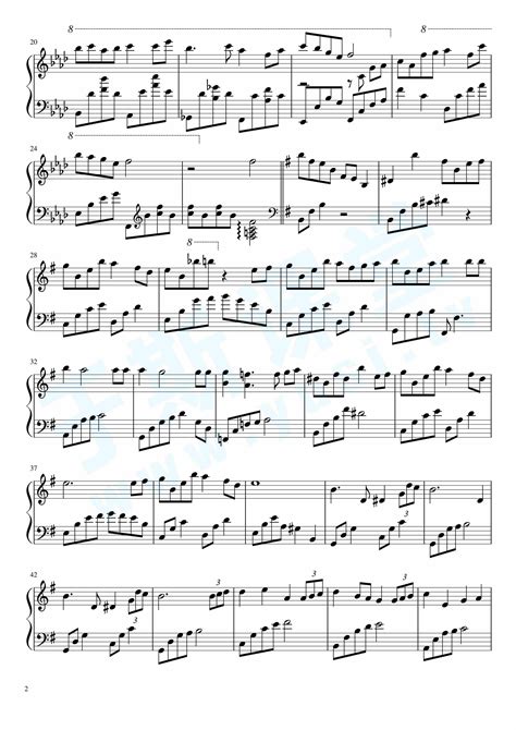 画皮-唯美插曲合集钢琴曲谱，于斯课堂精心出品。于斯曲谱大全，钢琴谱，简谱，五线谱尽在其中。