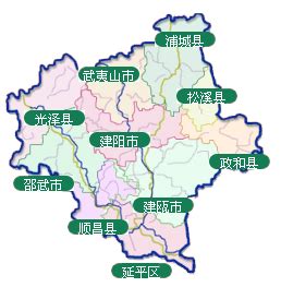 南平市地图 - 中国地图全图 - 地理教师网