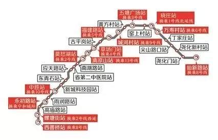 南京地铁5号线4个站点位置确定 预计2021年通车_我苏网