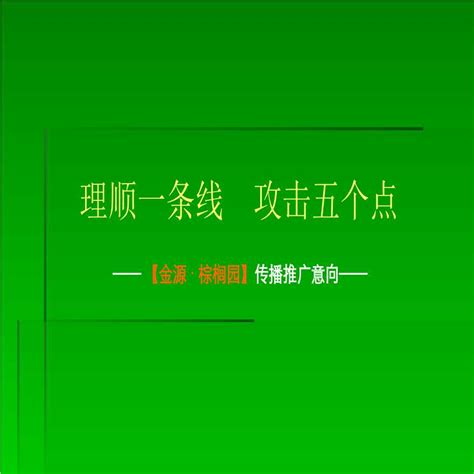 湖南郴州金源棕榈园城市综合体项目传播推广_79p_营销策划方案.ppt_工程项目管理资料_土木在线