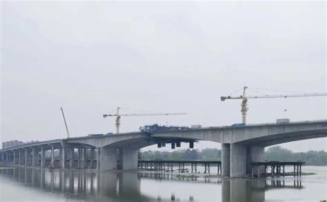 四川眉山：跨岷江特大桥项目建设正酣-人民图片网