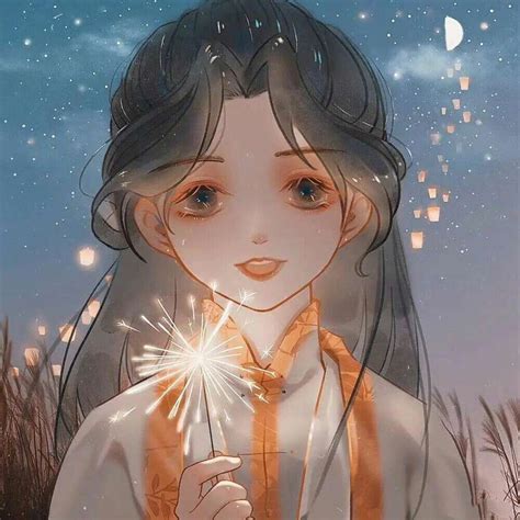 宠溺头像动漫女生版古风