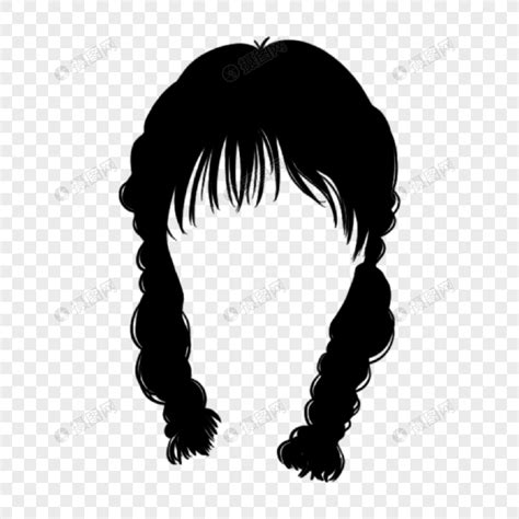 创意假发女士发型元素素材下载-正版素材402112001-摄图网