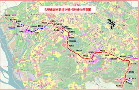 东莞地铁1号线开通及早晚运营时间表_高清线路图和沿途站点周边介绍 - 深圳都市圈