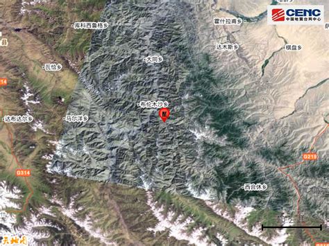 新疆喀什地区叶城县发生3.0级地震 震源深度10千米_手机新浪网