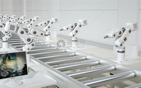 现代化智能机械工厂图片素材-正版创意图片401023925-摄图网