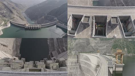 中国电建西南区域总部 能源电力 云南小湾水电站左坝肩施工全景