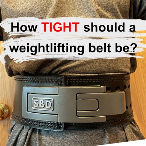 How Tight Should a Lifting Belt Be? A Detailed Look | Dr Workout