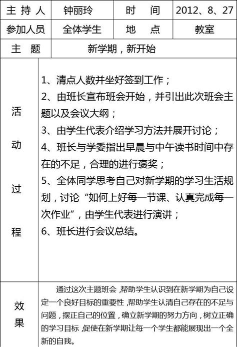 四年级班队会活动记录_word文档在线阅读与下载_免费文档