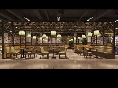 吉林大学食堂 - 餐饮装修公司丨餐饮设计丨餐厅设计公司--北京零点方德建筑装饰设计工程有限公司