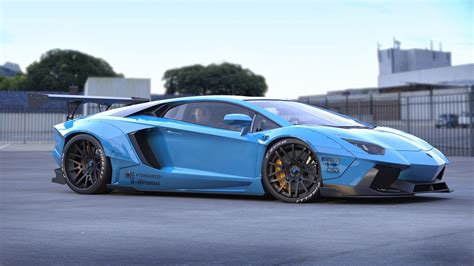#948280 Lamborghini Aventador, car, Lamborghini, vehicle, blue cars ...