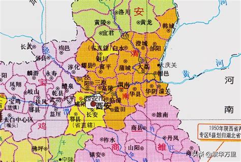 陕西省各县地图,陕西省各县分布,陕西分县_大山谷图库