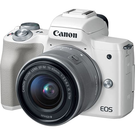 Canon EOS M50 Wi-Fi Digital ILC Camera + EF-M 15-45mm IS STM Lens ...