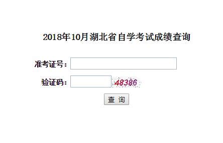2021年湖北专升本成绩查询网站入口：湖北省教育考试院