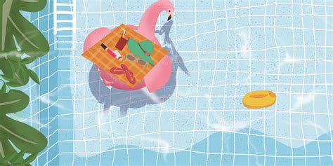 泳池|插画|儿童插画|aszzz - 原创作品 - 站酷 (ZCOOL)