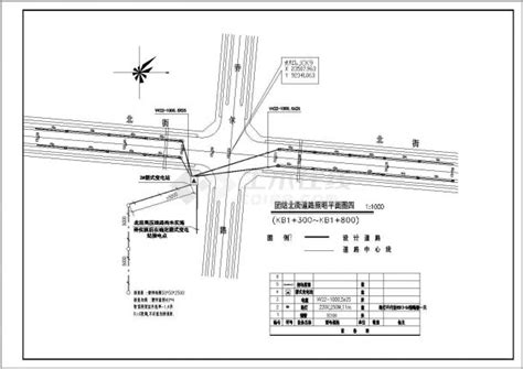 某地区五里堡北街全套道路工程施工图_交通工程_土木在线