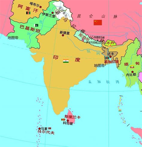 孟加拉国地图最新版_孟加拉国地图库_地图窝