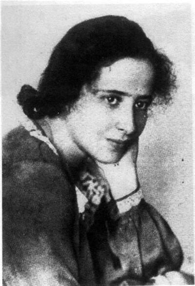 汉娜·阿伦特，1906年10月14日出生，德国犹太人