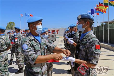【视频】中国第18批赴黎巴嫩维和部队410名官兵被授予联合国“和平勋章”_云南看点_社会频道_云南网
