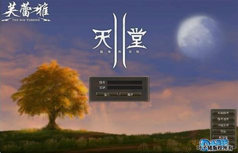 新天堂2各服务器不同的登陆界面欣赏叶子猪天堂2_tiantang2.yzz.cn