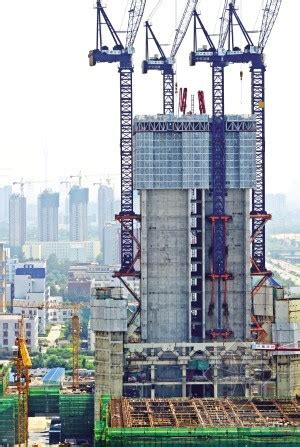 天津117大厦主塔楼今日破百米 2015年封顶-建筑施工新闻-筑龙建筑施工论坛