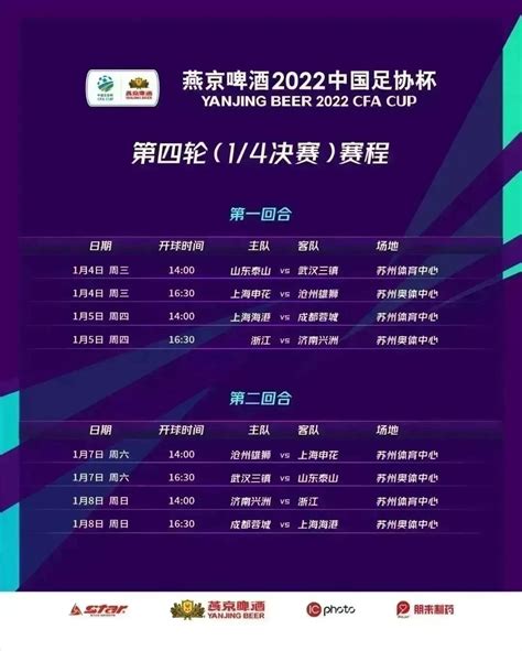 2022中国足协杯在苏州举办，1/4决赛开赛！ - 苏州工业园区管理委员会