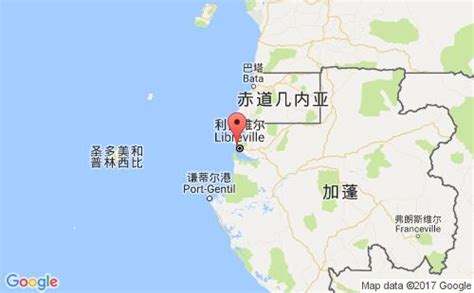 加蓬地图图片