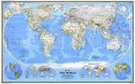 世界地图 - 经典收藏