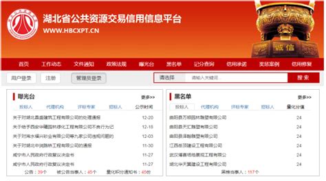 湖北省公共资源交易电子服务系统