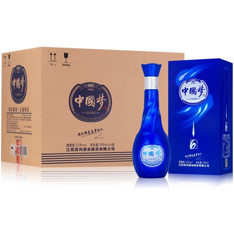 中国梦白酒整箱特价6瓶52度500ml礼盒 - 惠券直播 - 一起惠返利网_178hui.com