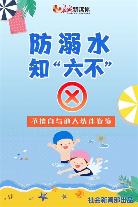 海报集|暑期防溺水：知“六不” 保安全_手机新浪网