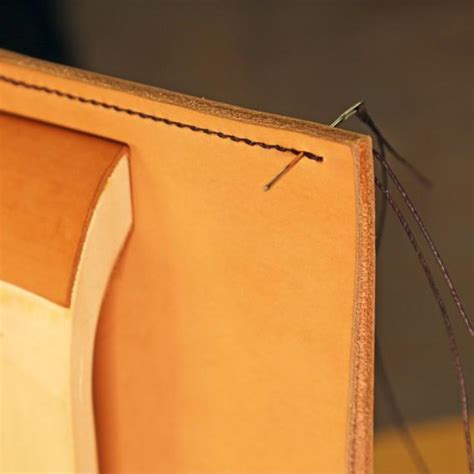 腰带皮袋做法图解，如何手工DIY皮革工具腰包-51费宝网