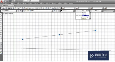 CAD线型比例因子设置技巧_溜溜自学网