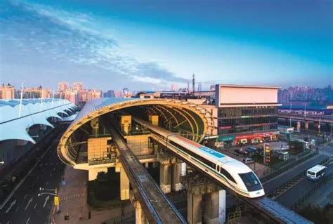上海磁悬浮线路图图片